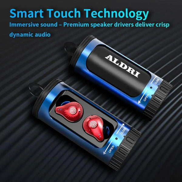 Aldari Tws Bluetooth Earbuds With Charging Case | Tws Smart Bluetooth Headset