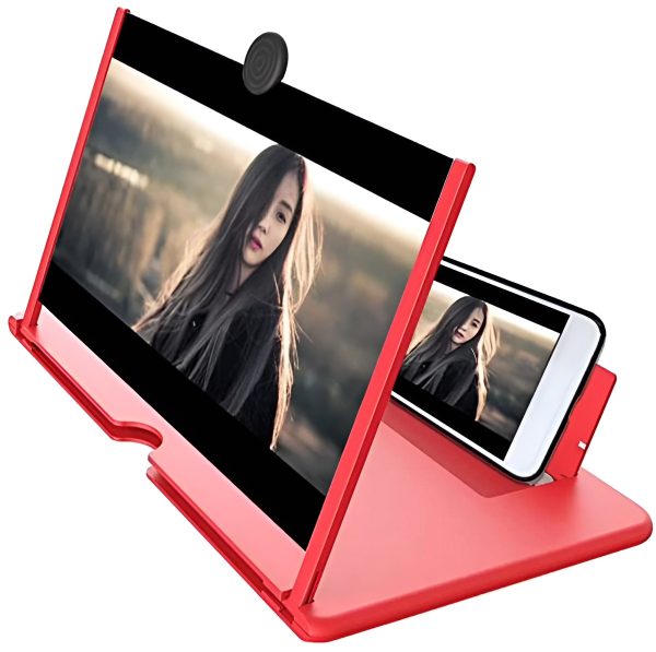 Universal Mobile Phone Screen Magnifier Stick Holder 3d Hd Enlarged Screen Mobile Phone(8 Inches)