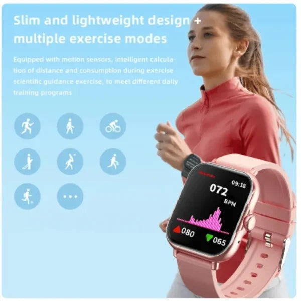 Smartwatch For Women, 6 In 1 A58 Plus – New Arrival