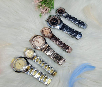 Luxury Stainless Fortune Time Couple Watches