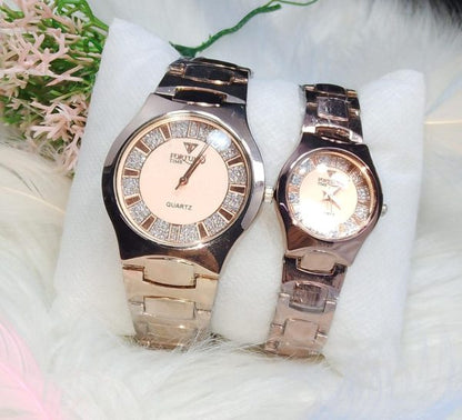 Luxury Stainless Fortune Time Couple Watches